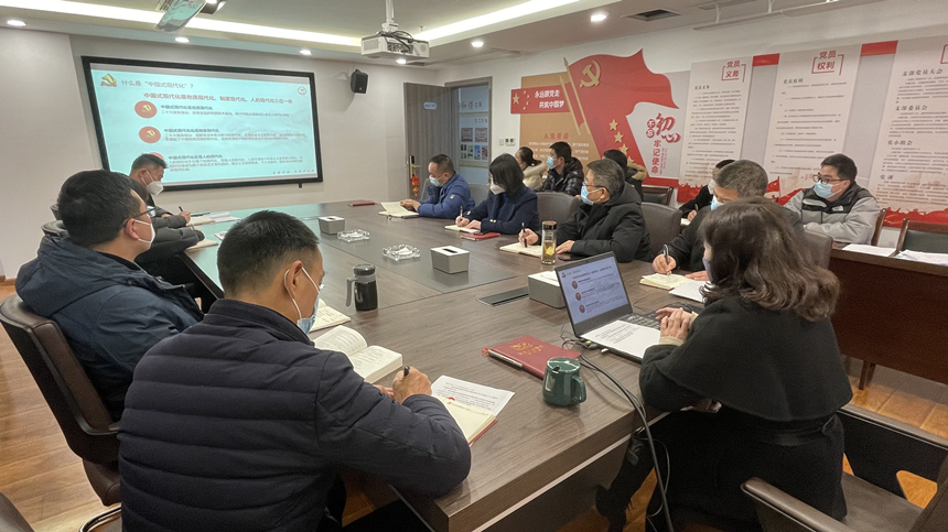 支部書記講微黨課，學(xué)習(xí)黨的二十大精神——解讀中國(guó)式現(xiàn)代化01